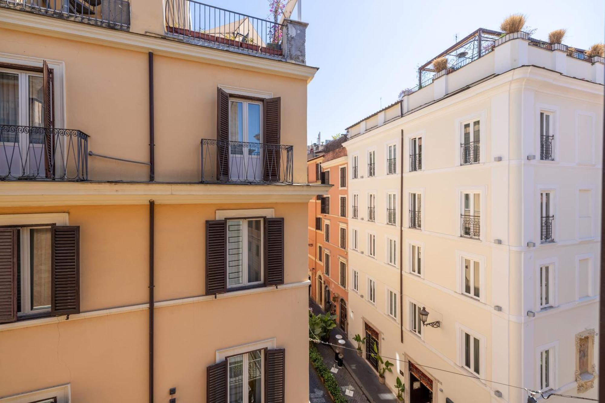 Charming Apartment At Spanish Steps, No Elevator Rom Eksteriør billede